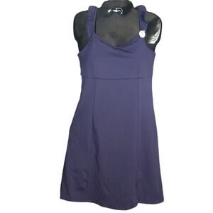 SINCERELY JULES Golf Tennis Athletic Dress Built-in Bra Shorts sz XS NWT Navy
